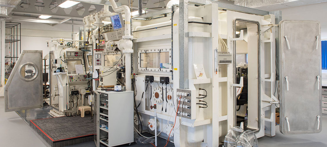 Hypobaric Chamber used to expose aircrew to reduced pressure