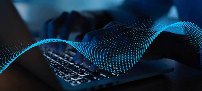 cyber security threats keyboard 