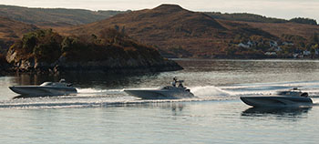 BladeRunners in formation