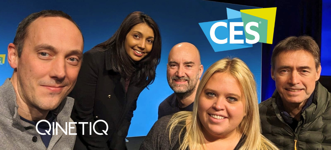 QinetiQ Innovation team at CES 2023