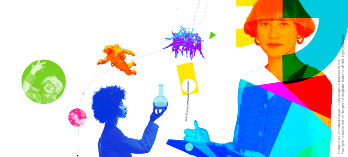 World IP Day artwork representing innovative women