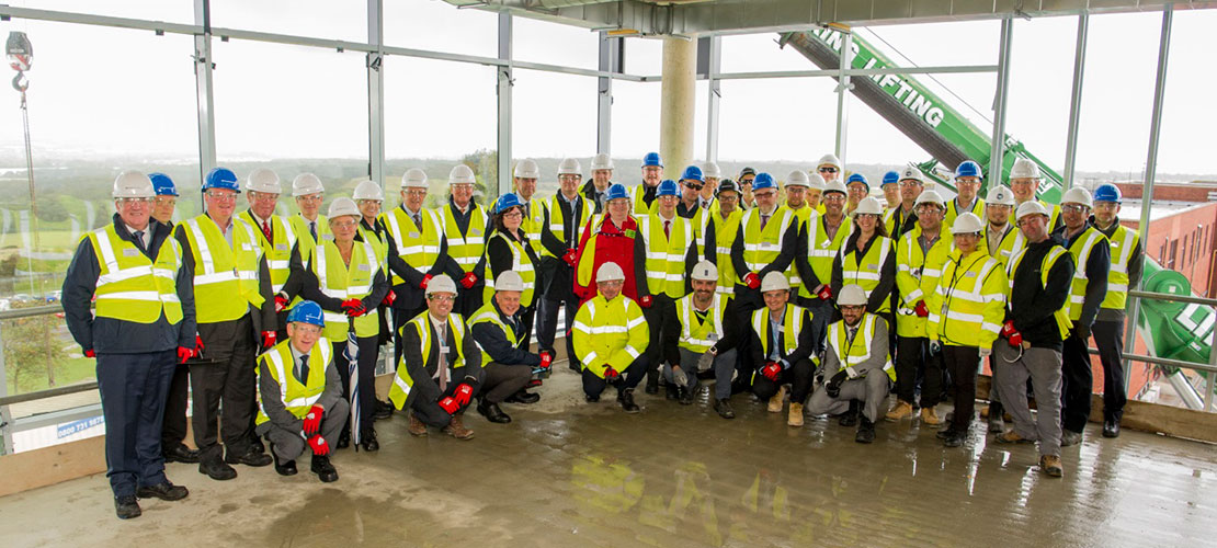 Topping out ceremony