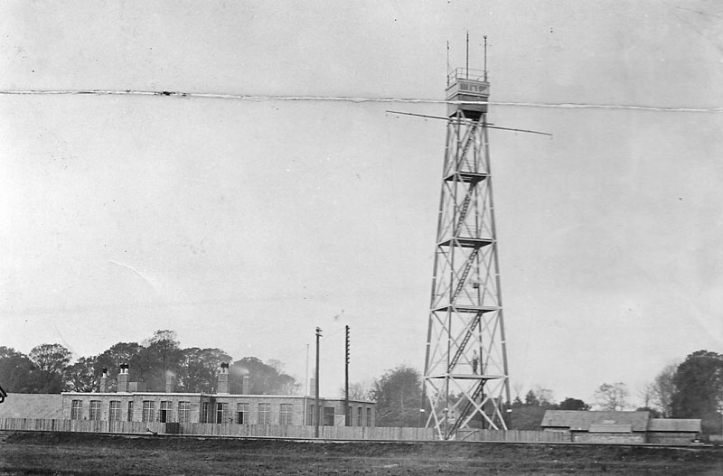 Experimental Office (K17) built c1897. First floor added at rear c1915 with the front added in 1938. Until c1897 the office was located in 'Chapmans'. The Range Conning Tower was demolished in July 1975 (P&EE)