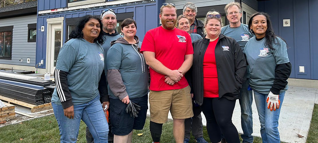 Group of diverse employees