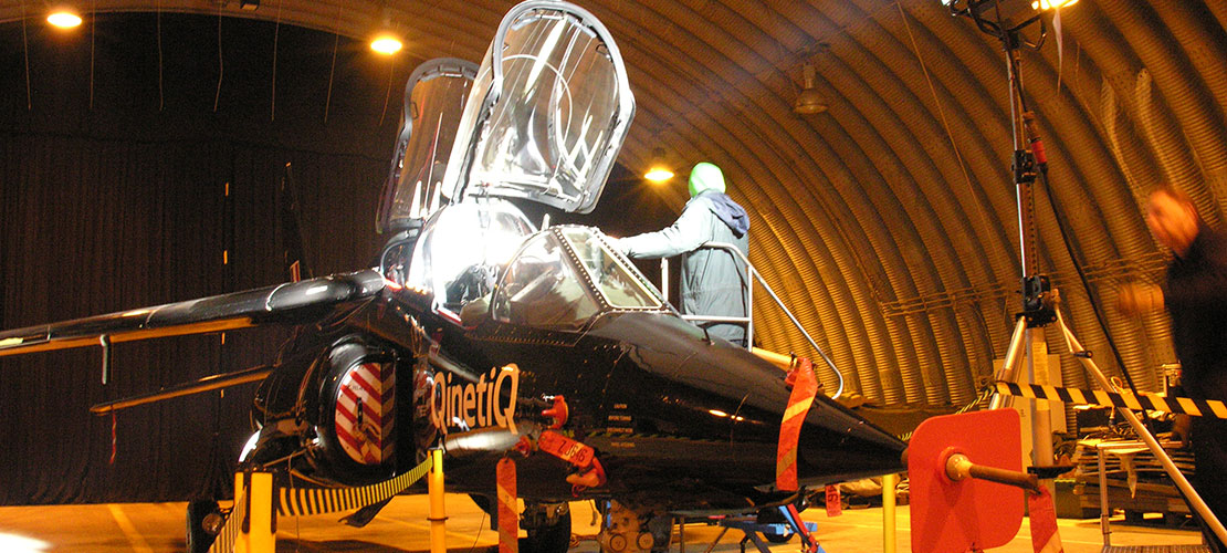 Testing aircraft in the Night Vision Systems Test House