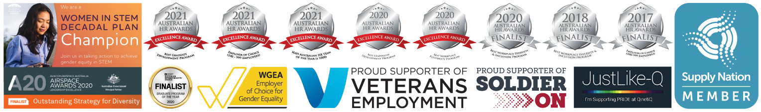 QinetiQ Accreditations Banner