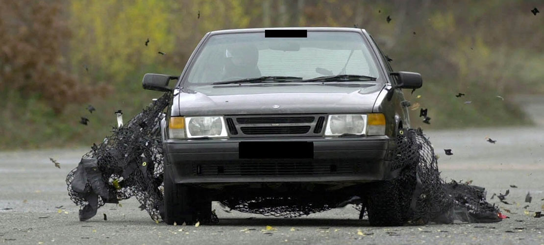 X-Net Vehicle Arrest System Demonstration