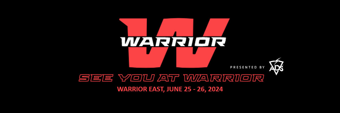 Warrior East event logo