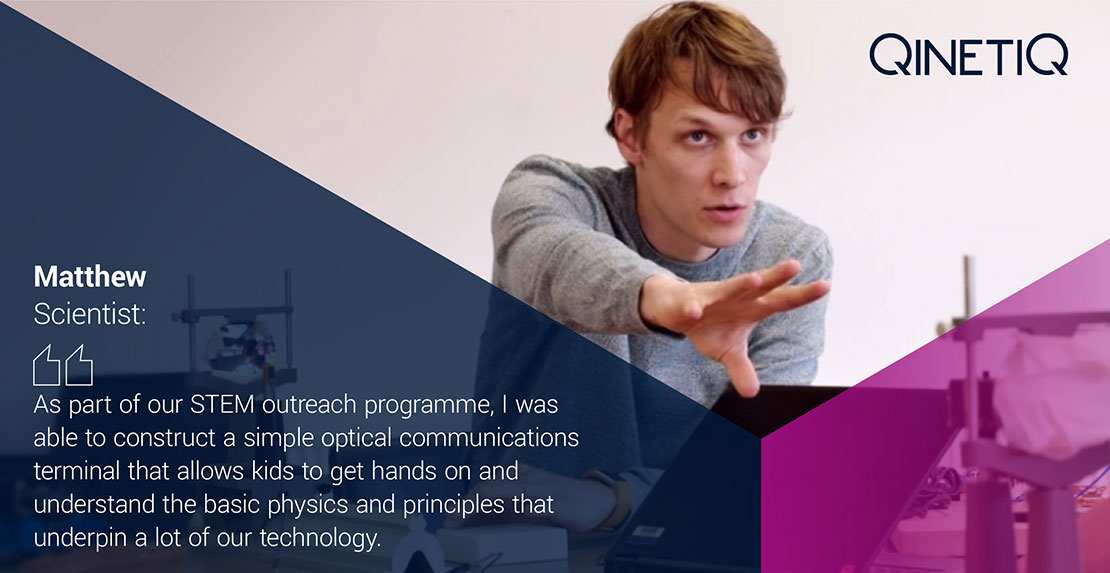 Matthew, Scientist at QinetiQ