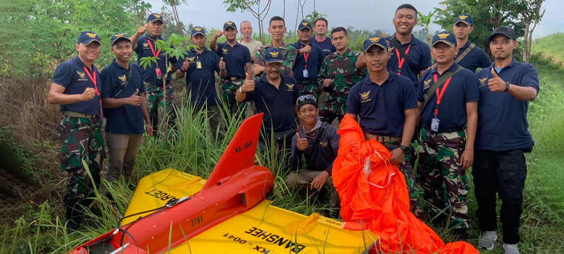 Banshee Whirlwind Target in Indonesia