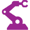 Robotic arm icon