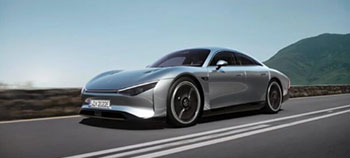 car driving on a road