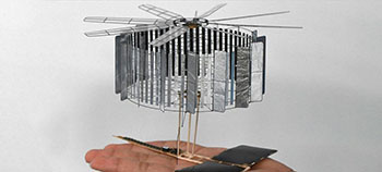 4 gram drone in the palm of a hand