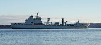 Ship at Barons Point & Rosneath