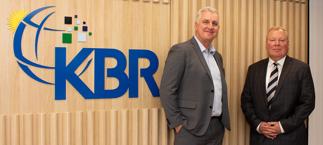 KBR’s Nic Maan and QinetiQ MD, Advisory Services, Paul Angelatos