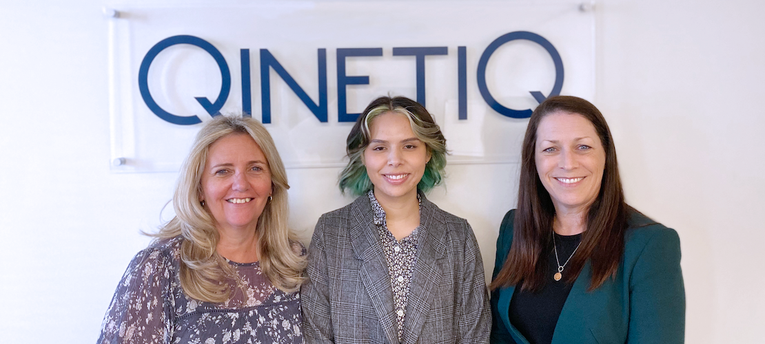 Employee Services Manager Angie Fisher, Trainee Office Administrator Shieyanne Copley-Morgan and General Manager Commercial Clare Little